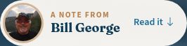 The tag at the top of the home page.