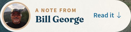 The tag at the top of the home page.